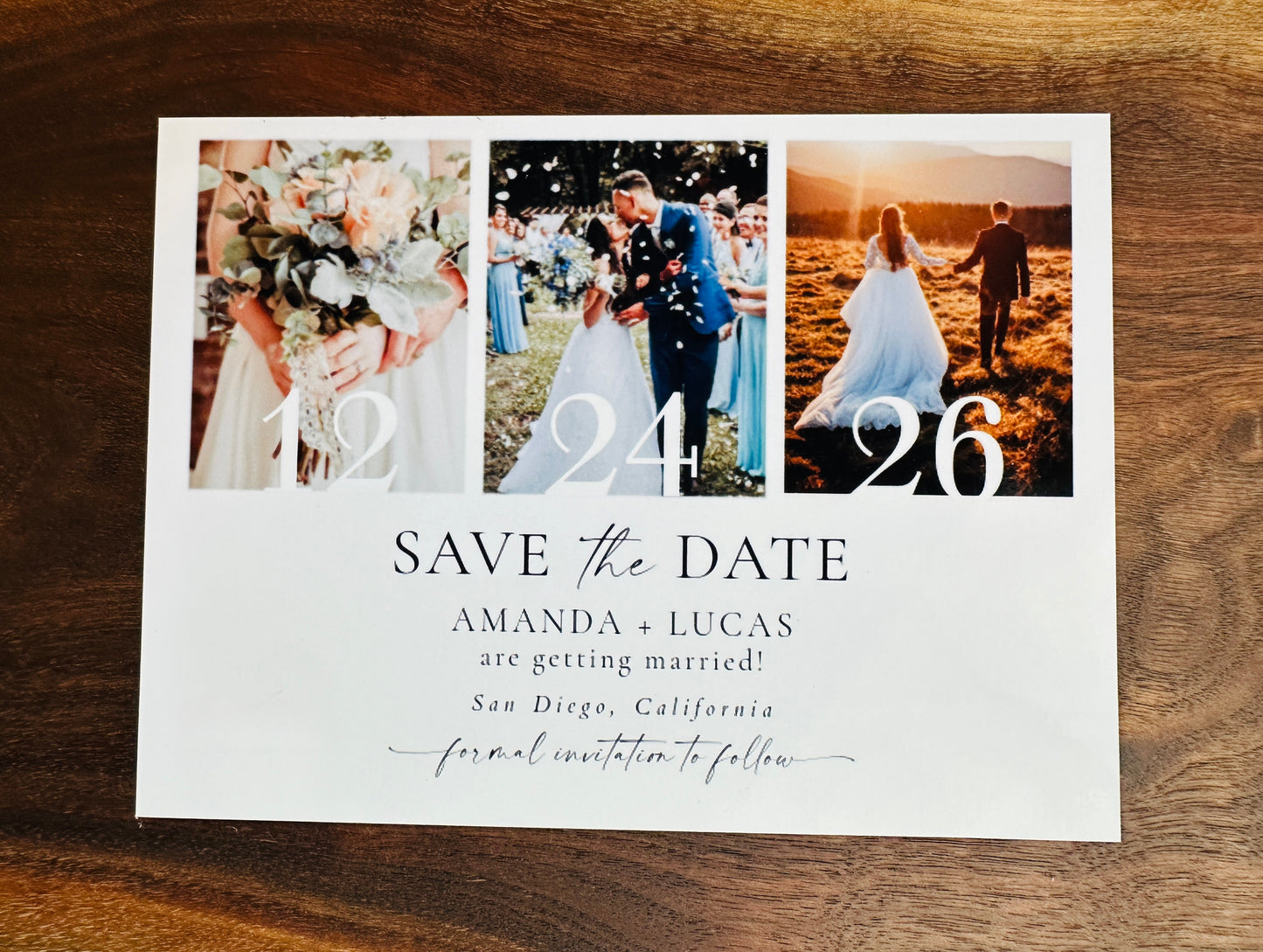Save The Date Photo Magnets